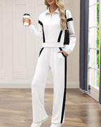R&B | Satz mit Sporty Lässig Stil Merkmalen Von Jacke und Hosen