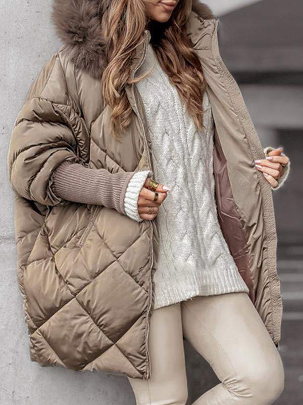 R&B | Freizeitjacke für Damen, mit Kapuze & Baumwolle