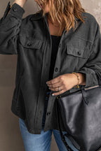 R&B | Casual Fleece Shirtjacke Weich und Warm Perfekt für Den Alltag