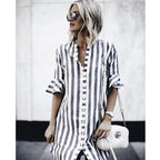 Damen Kurzarm-Kleid R&B