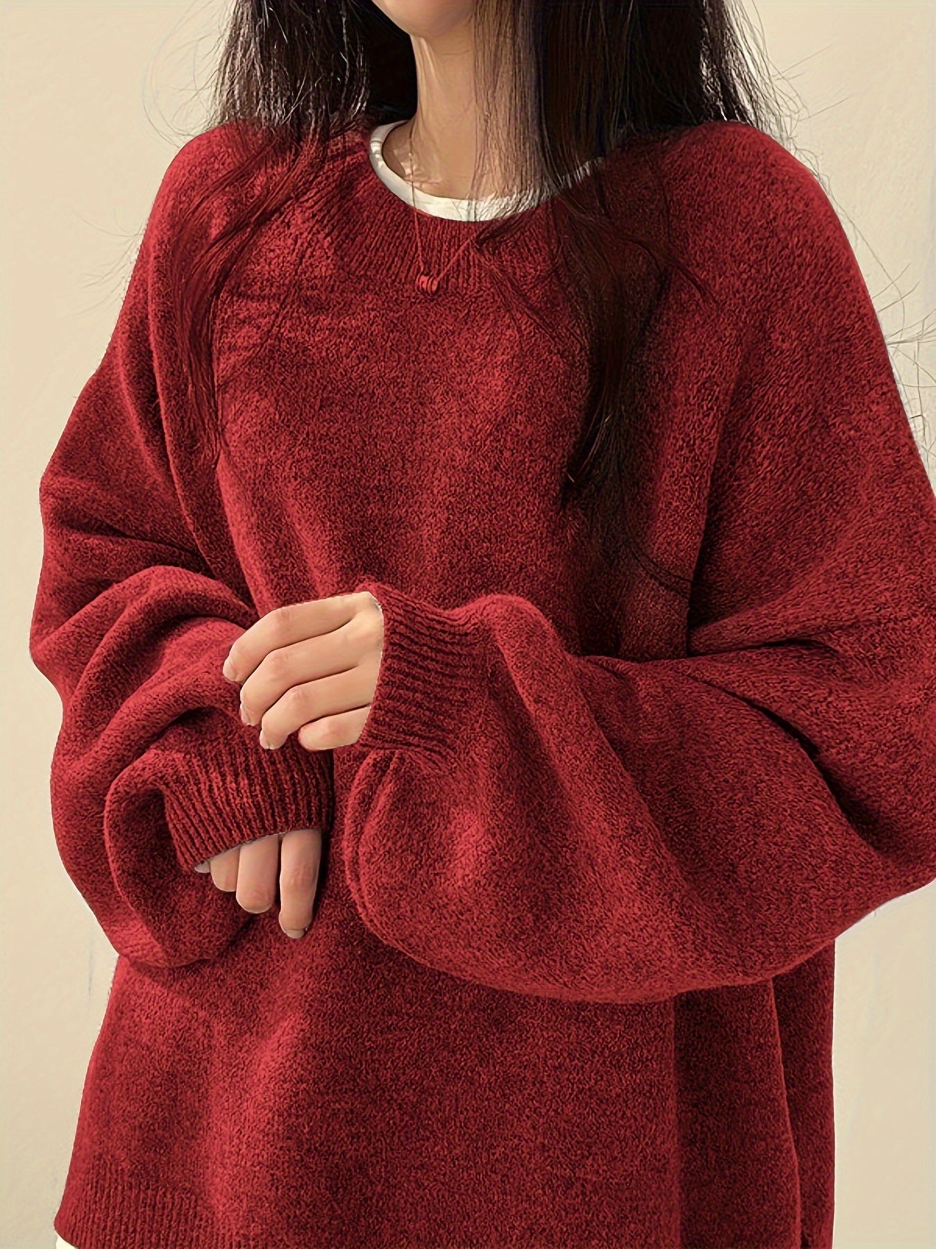 R&B | Lässiger Übergröße Pullover