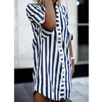 Damen Kurzarm-Kleid R&B