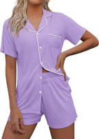 R&B | Strickjacke Revers Loungewear Set