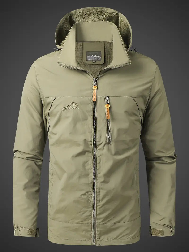 R&B | Wasser und Winddichte Herren Outdoor Jacke für Alle Aktivitäten