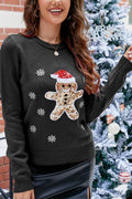 R&B | Süßer Weihnachts-Strickpullover mit Rehstickerei