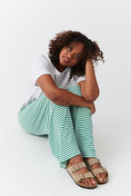 R&B | Gestreifte Loungehose