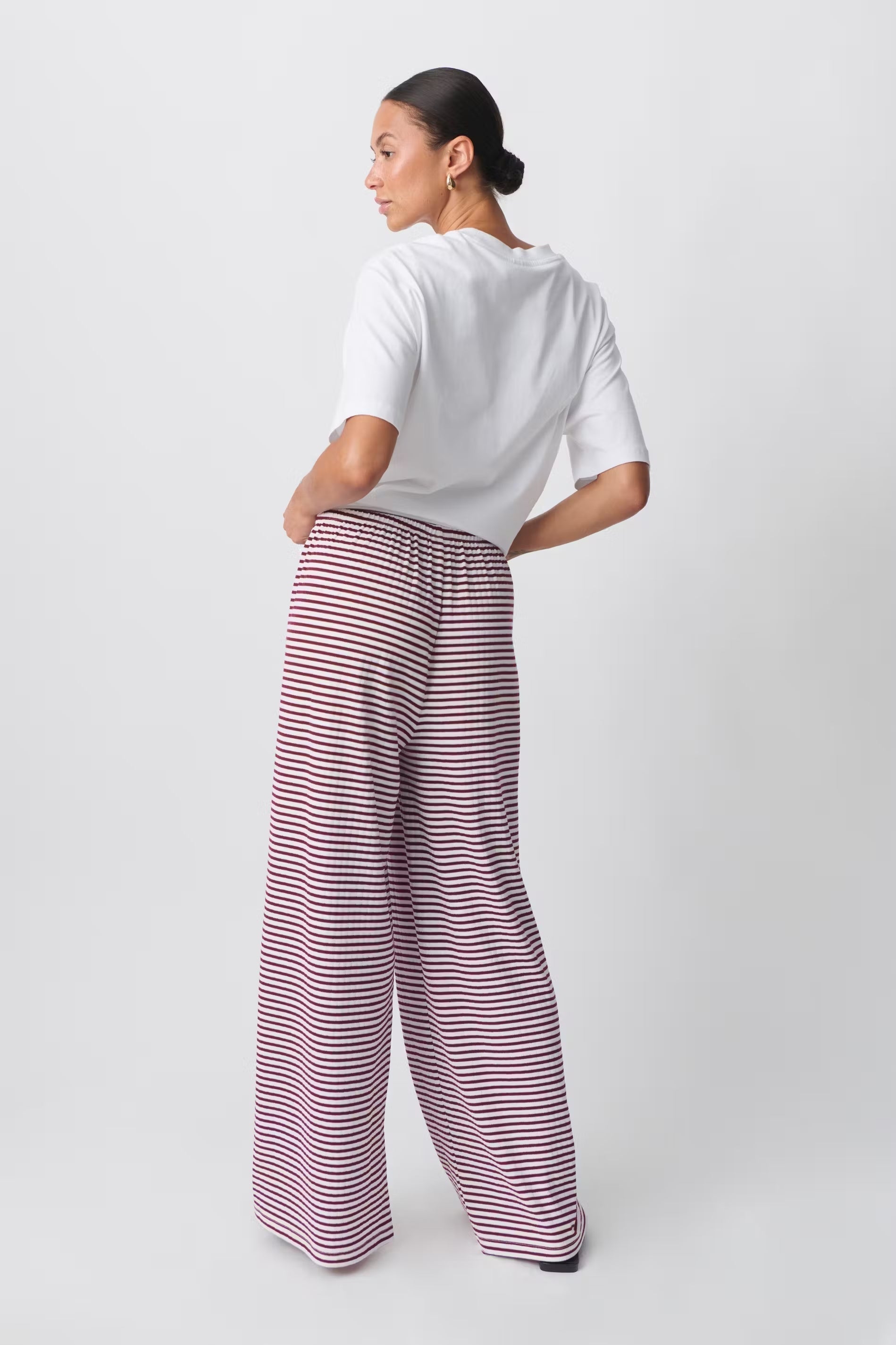 R&B | Gestreifte Loungehose