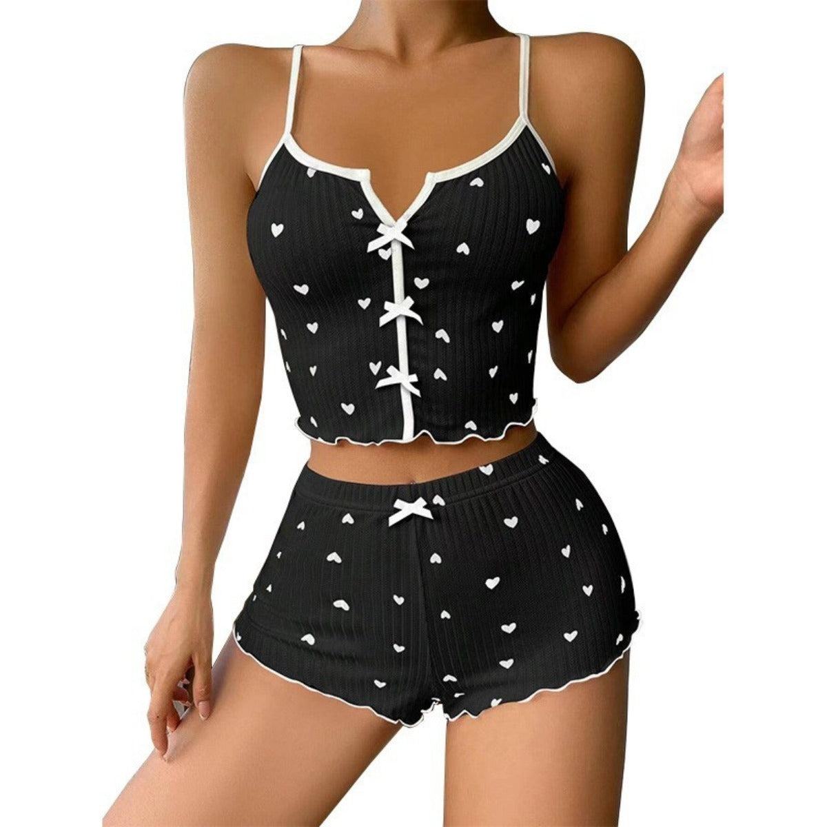 R&B | Bedrucktes Pyjama-Set