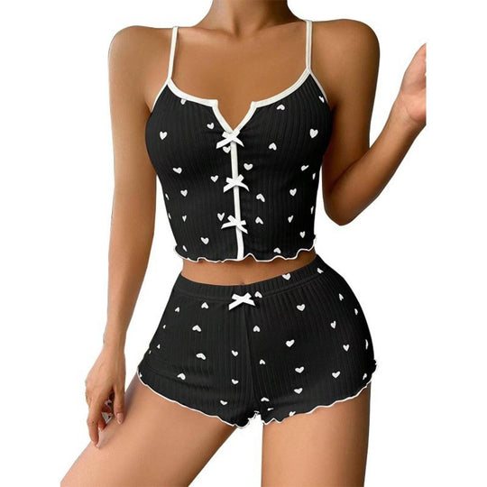 R&B | Bedrucktes Pyjama-Set
