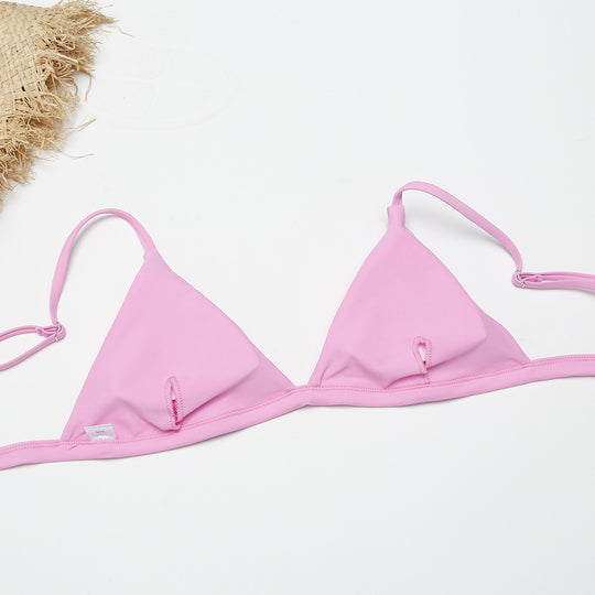 Damen Triangel-Bikini-Set mit verstellbaren Trägern R&B