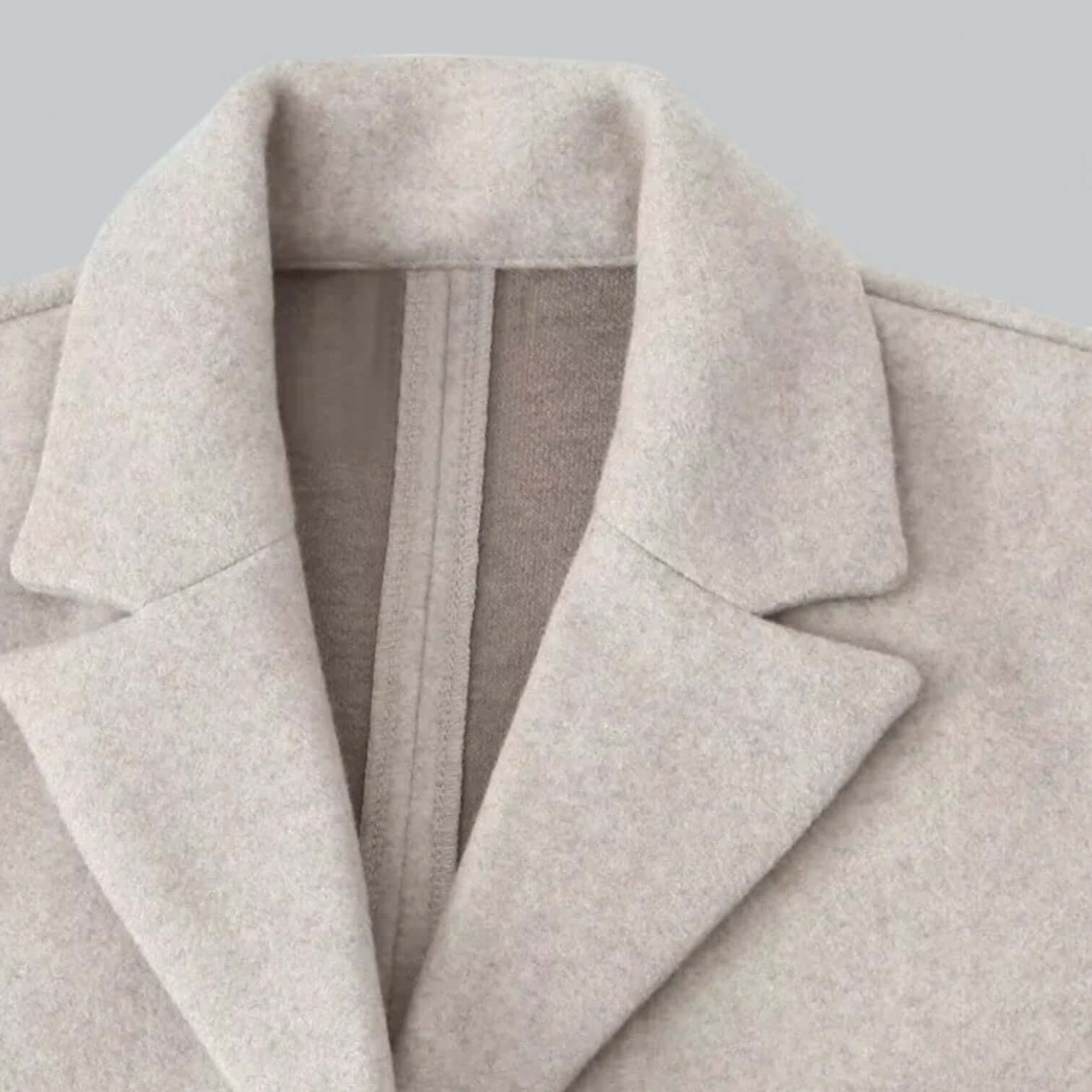 R&B | Frauen Eleganter Offener Front-Trenchcoat