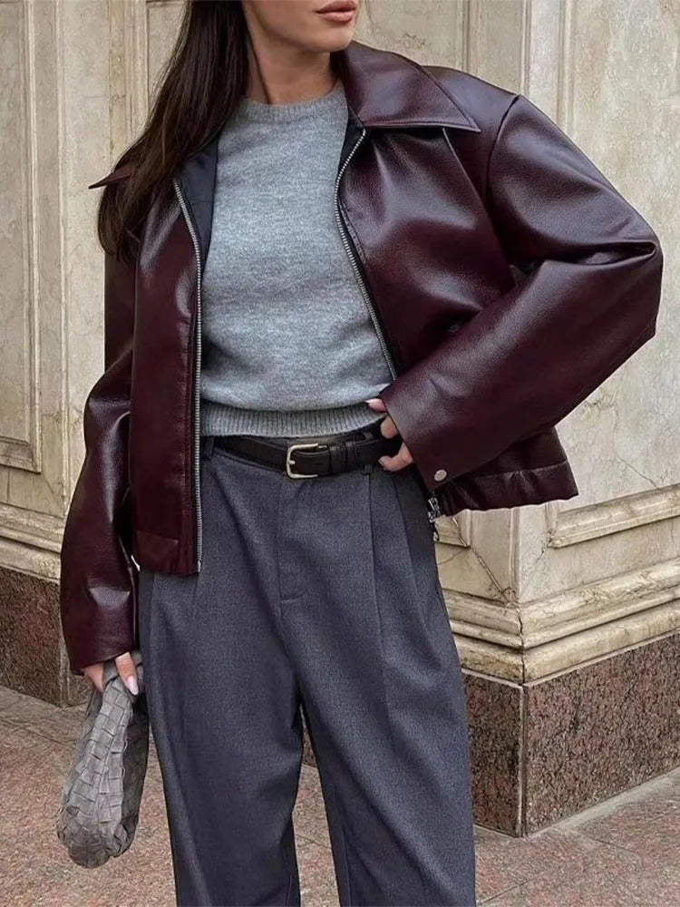 R&B | Vegane Lederjacke