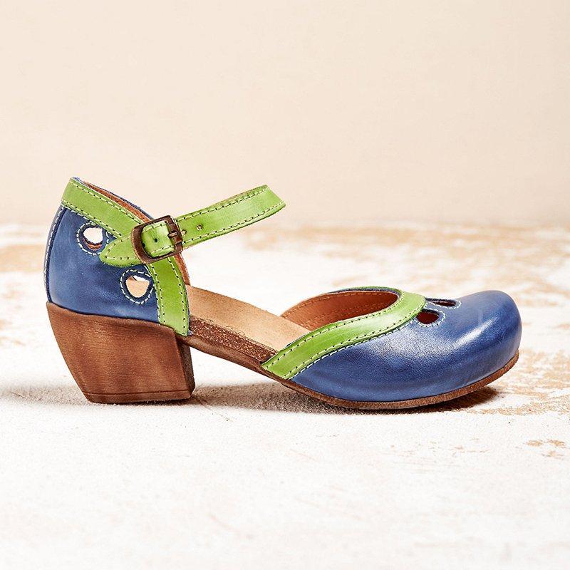 R&B | Sandalen mit Niedrigen Absätzen