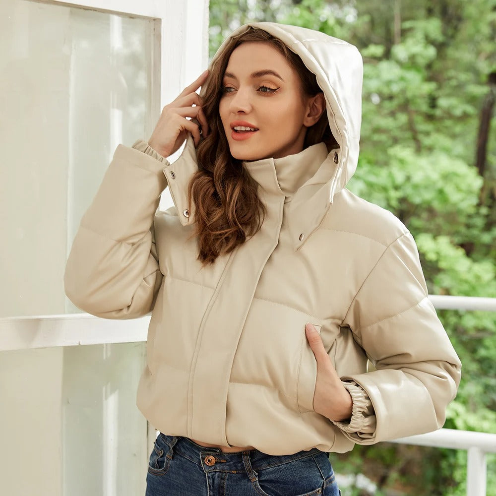 R&B | Stylische Steppjacke mit Kapuze