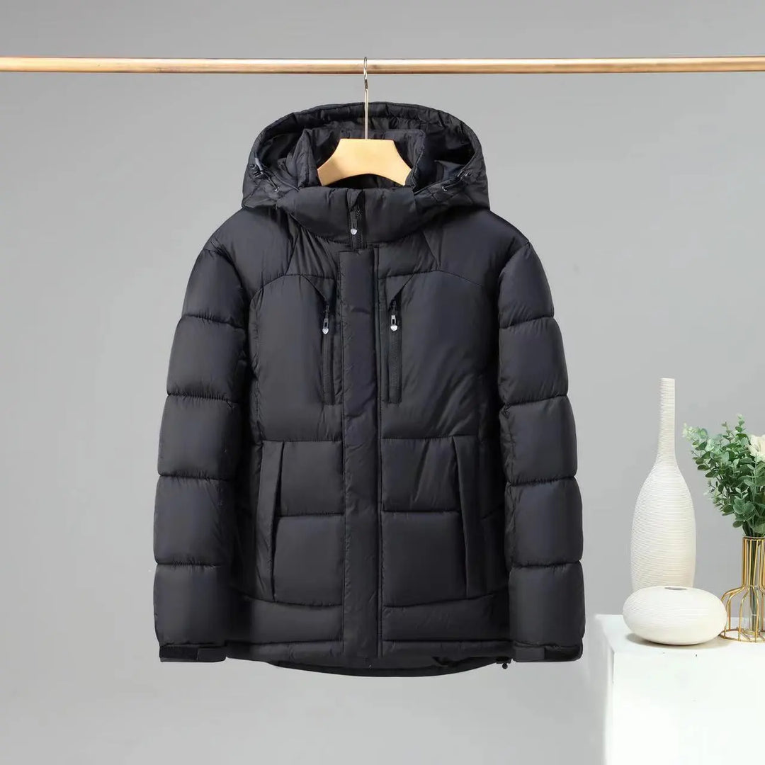 R&B | Winterjacke mit abnehmbarer Kapuze