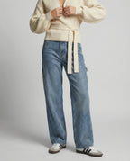 R&B | Jeans mit Glänzenden Details Trendy und Komfortabel