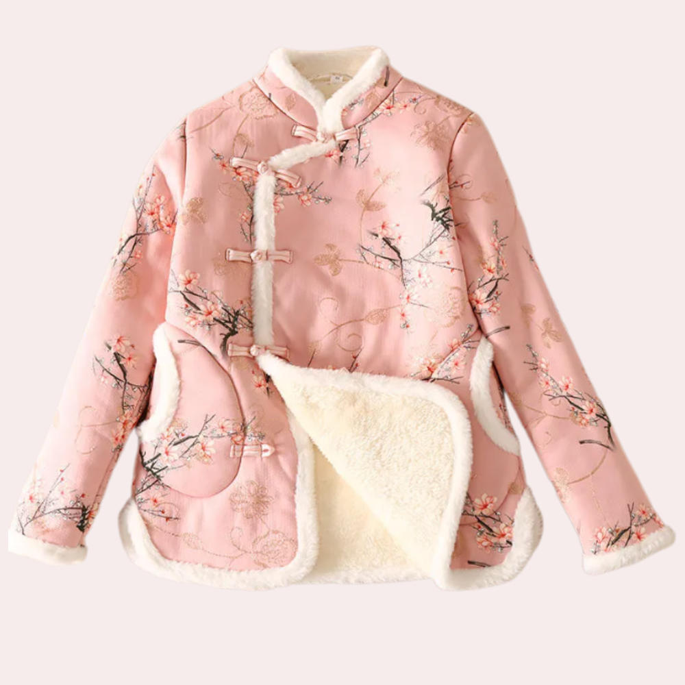 R&B | Warme Blumenjacke für Damen