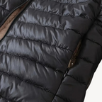 R&B | Damen Kunstpelz Futter Gesteppte Kapuzenjacke
