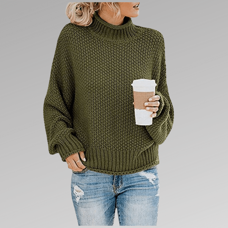 R&B | Rollkragenpullover Lässiger Moderner Stil Ideal für den Winter