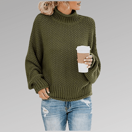 R&B | Rollkragenpullover Lässiger Moderner Stil Ideal für den Winter