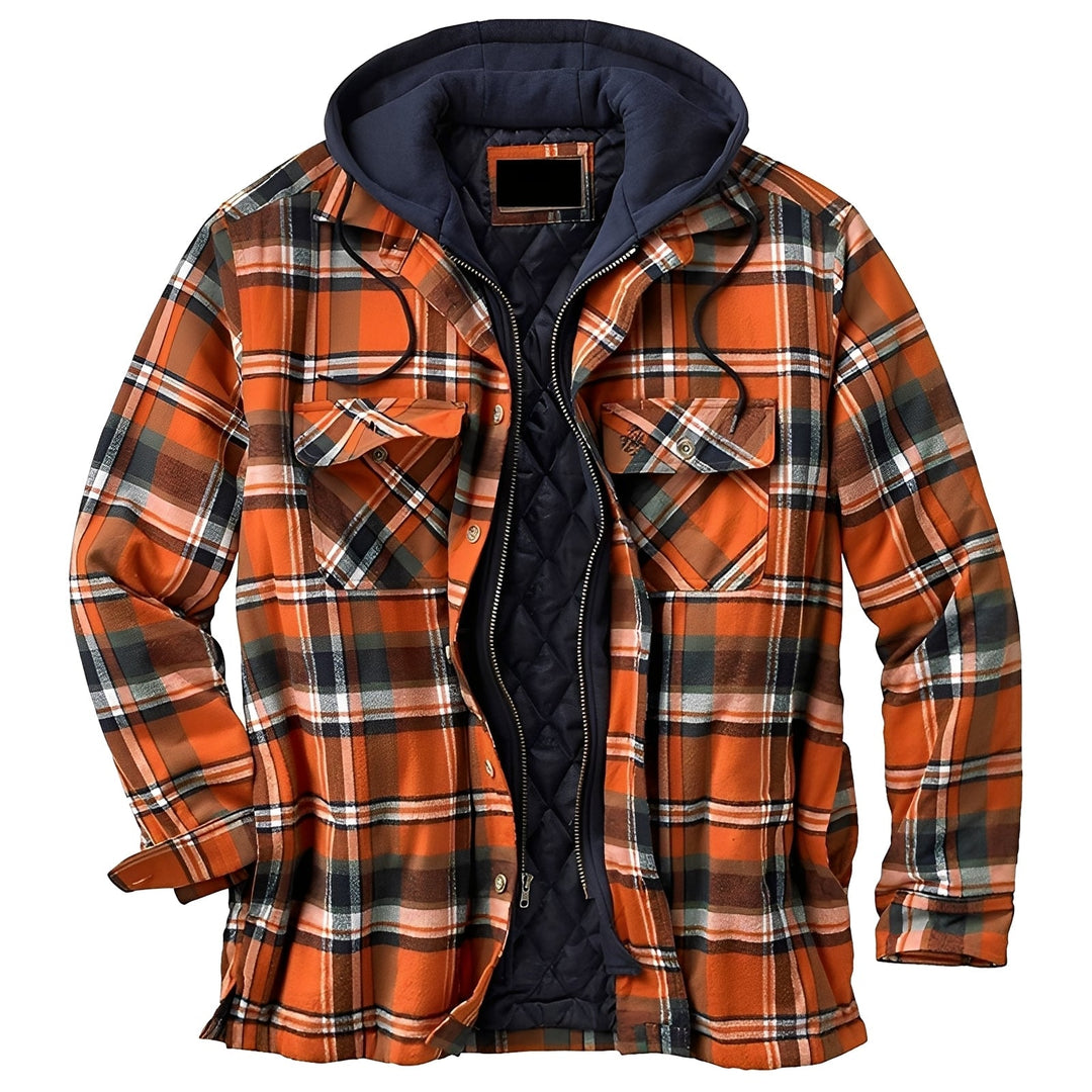 R&B | Casual Flanelljacke mit Karomuster für Männer