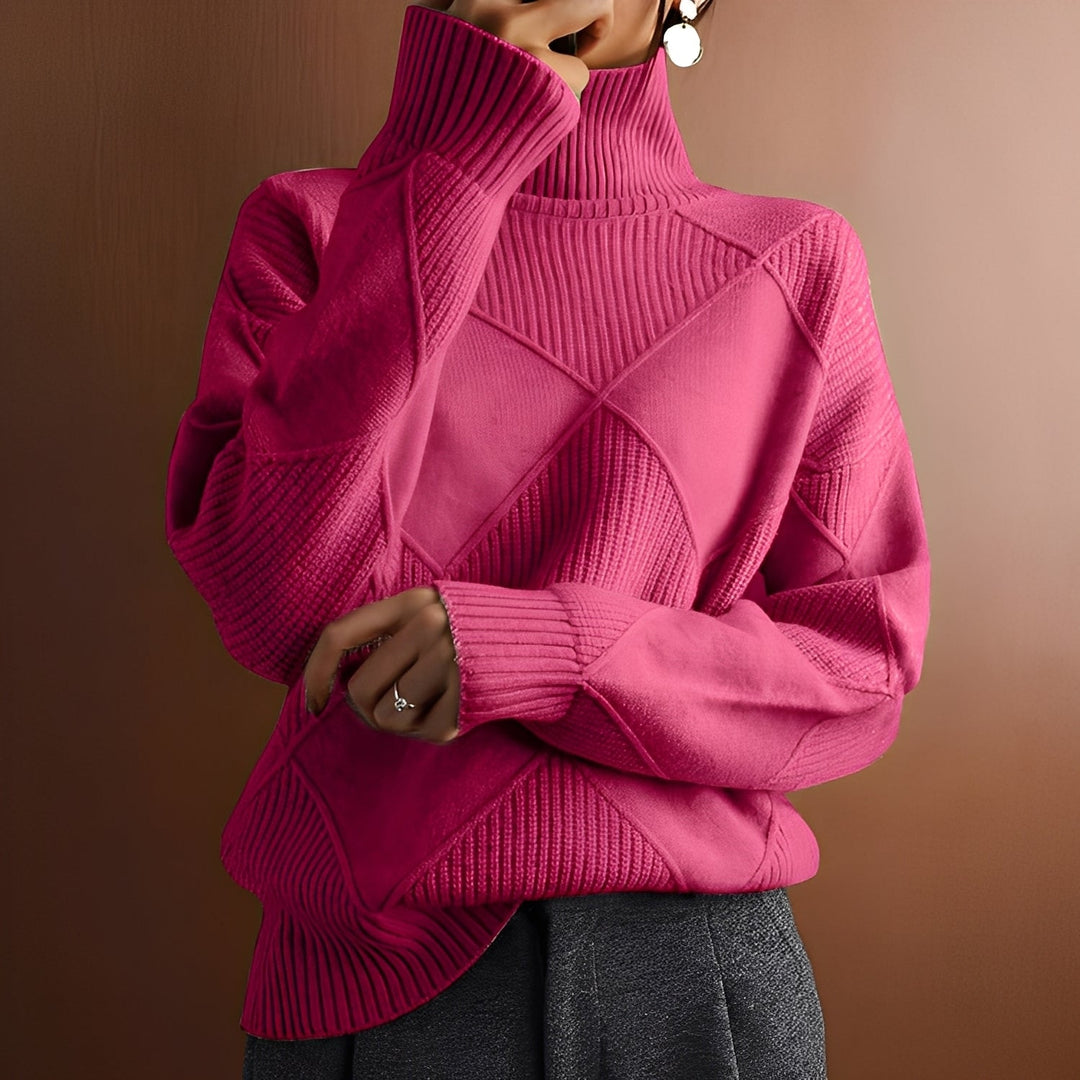 R&B | Gemütlicher Damen-Rollkragenpullover