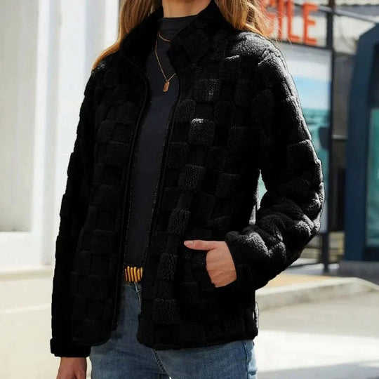 R&B | Karierte Winterjacke für Damen