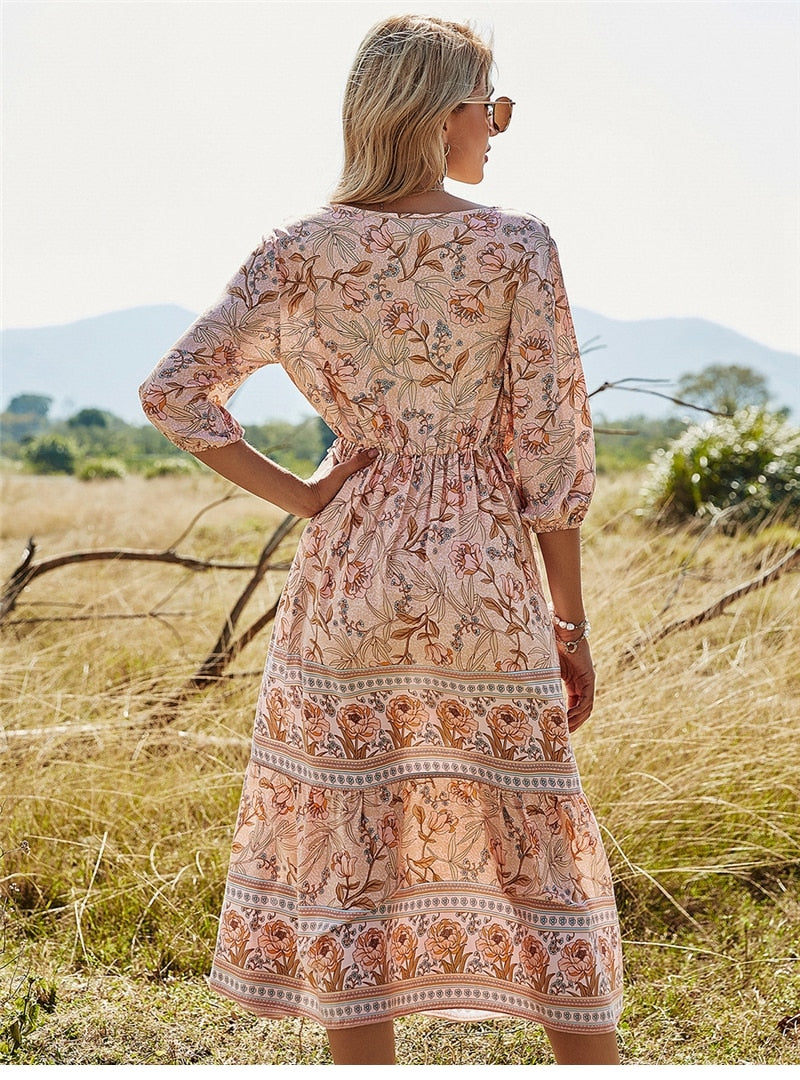 R&B | Stilvolles Boho Sommerkleid
