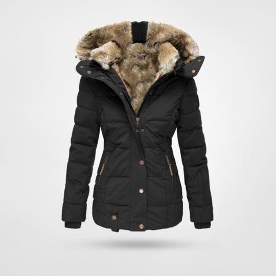 R&B | Damen Winter Puffer Parka Jacke Warm
