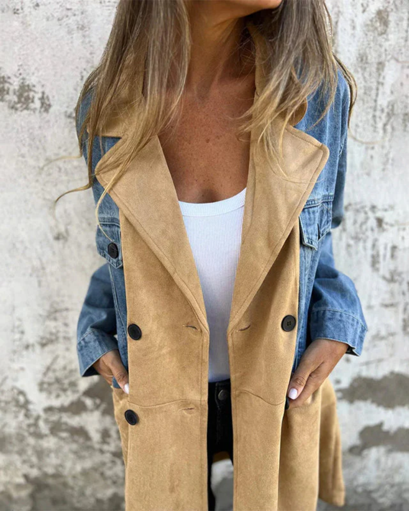 R&B | Denim und Lederjacke