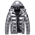 R&B | Lässige, wetterfeste, gepolsterte Jacke für Herren