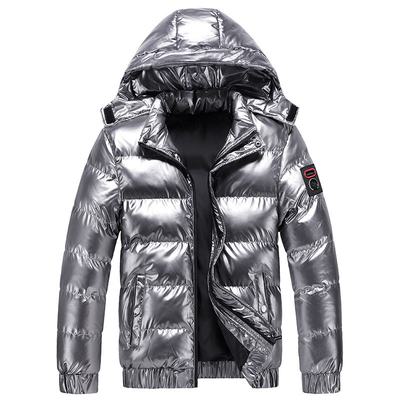 R&B | Lässige, wetterfeste, gepolsterte Jacke für Herren