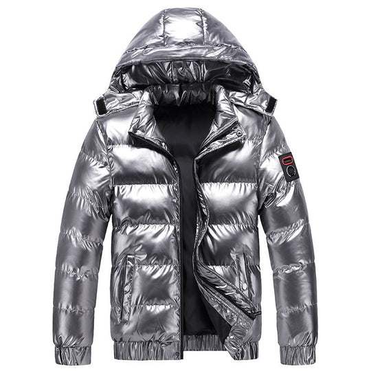 R&B | Lässige, wetterfeste, gepolsterte Jacke für Herren