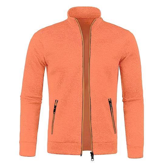 R&B | Stylische Jacke mit Reißverschlusstaschen für Herren