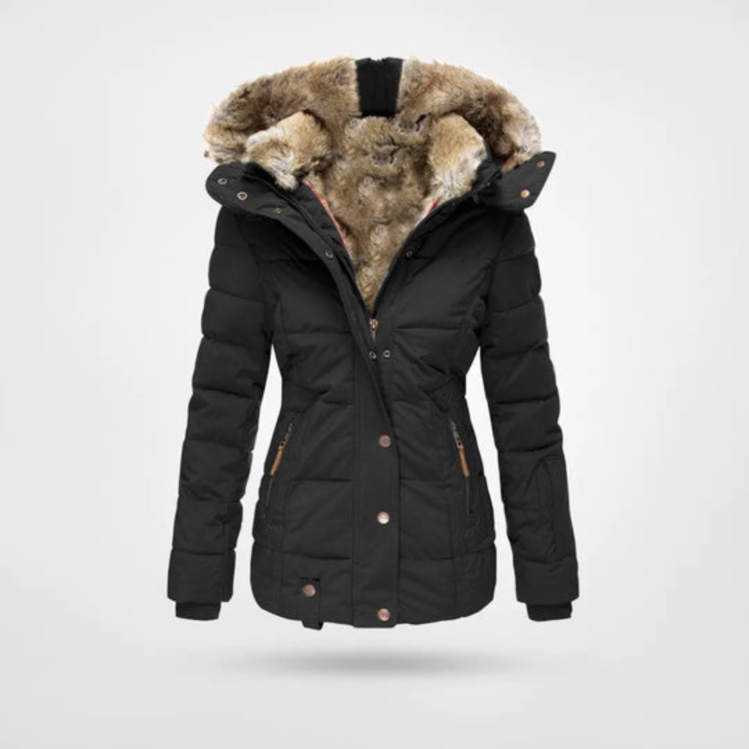 R&B | Damen Winter Puffer Parka Jacke Warm