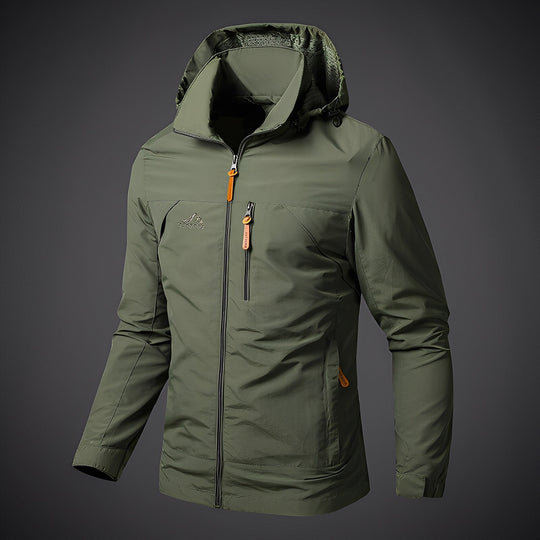 R&B | Lässige Outdoor-Jacke mit Kapuze für Männer