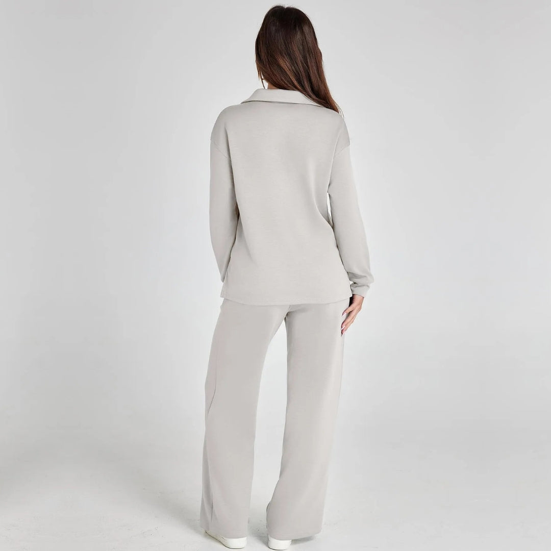 R&B | Damen Loungewear Satz mit Weiten Hosen
