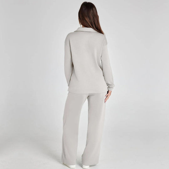 R&B | Damen Loungewear Satz mit Weiten Hosen