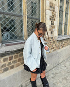 R&B | Pailletten-Bomberjacke