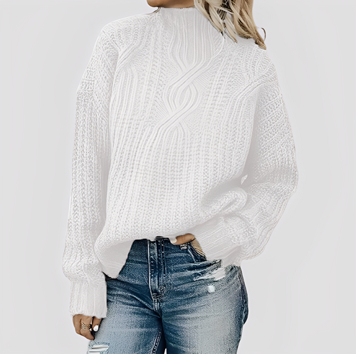 R&B | Stilvoller, Kuscheliger Strickpullover für Damen