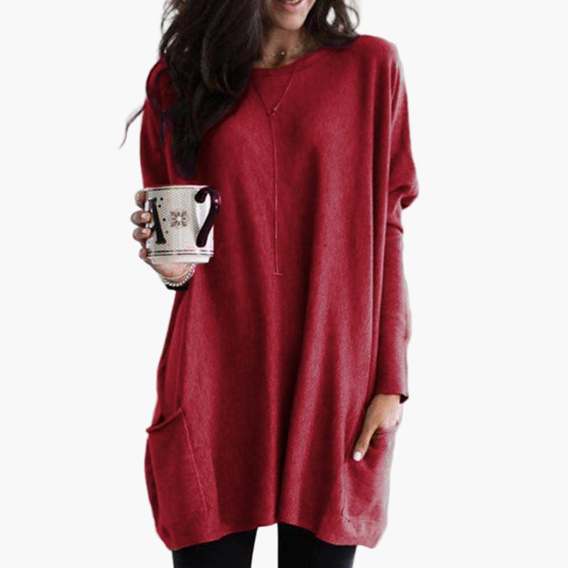 R&B | Langpullover Im Oversize-Stil - Bequemer Casual-Look für Herbst und Winter