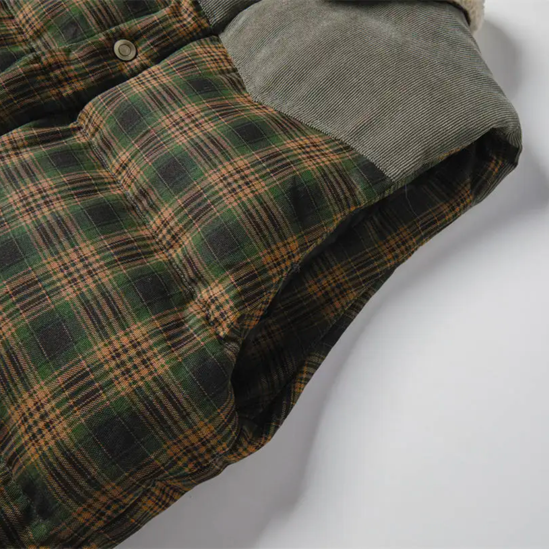 R&B | Klassisch kariertes Herren Bodywarmer