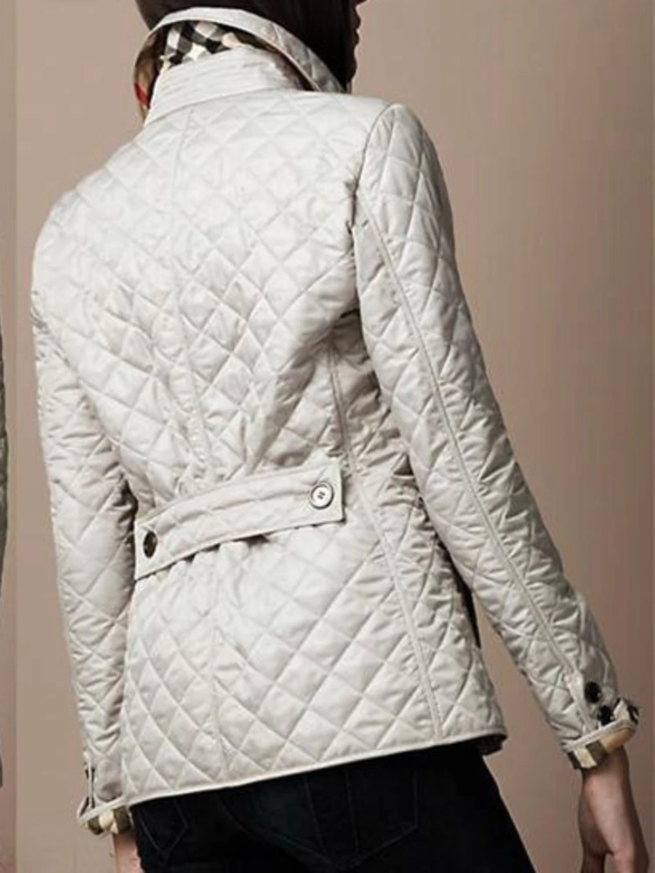 R&B | Steppjacke mit umgeschlagenem Kragen