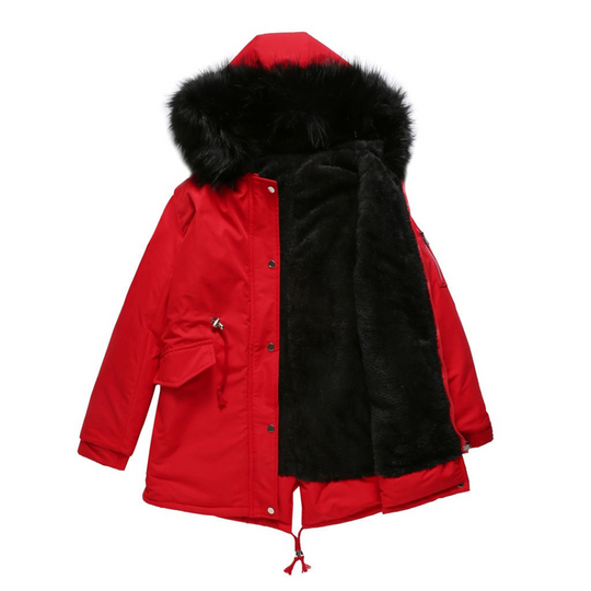 R&B | Kapuze Winter Parka Jacke - Warme