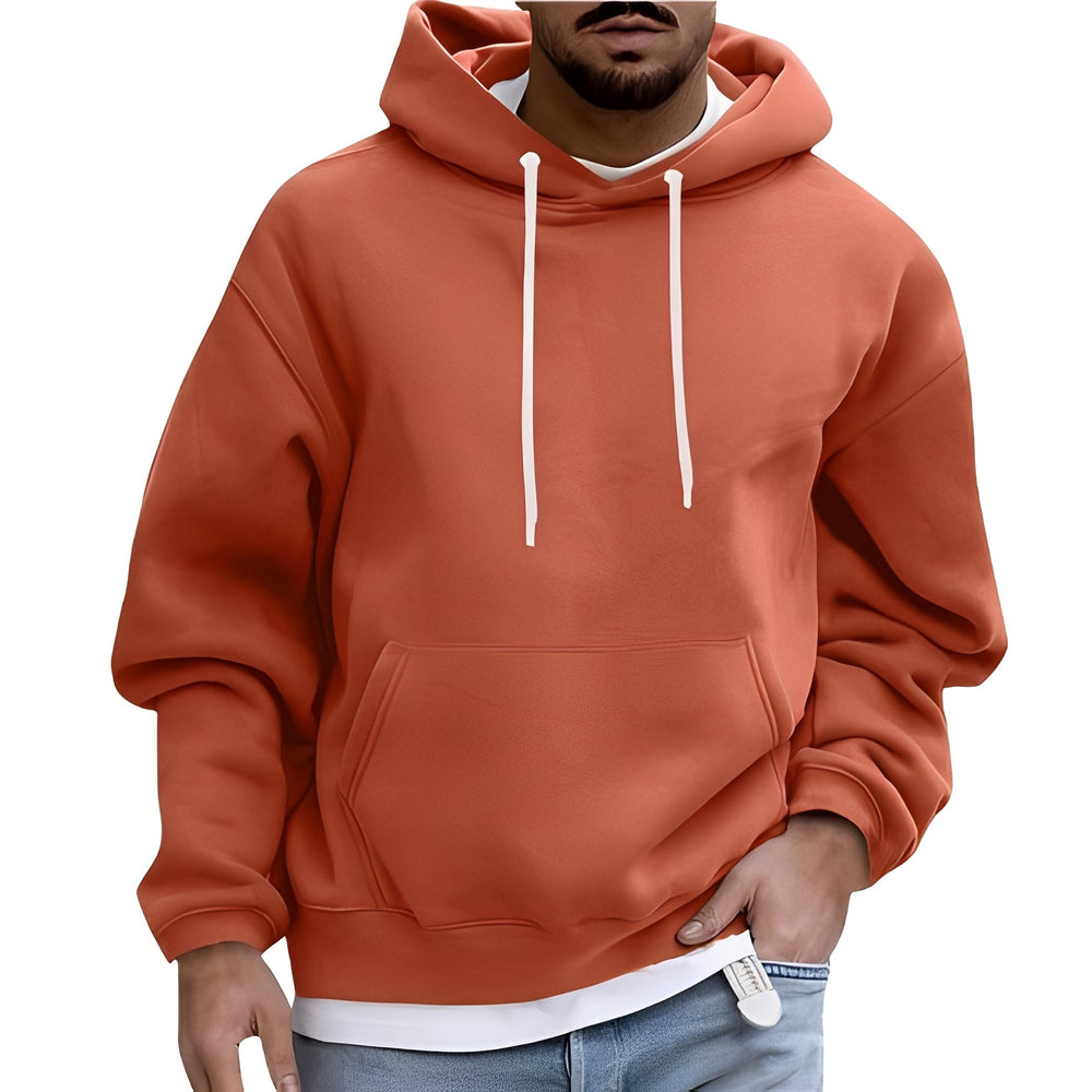 R&B | Lässiger Hoodie mit Tasche für Männer