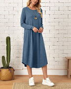 R&B | Lockeres Kleid mit Taschen