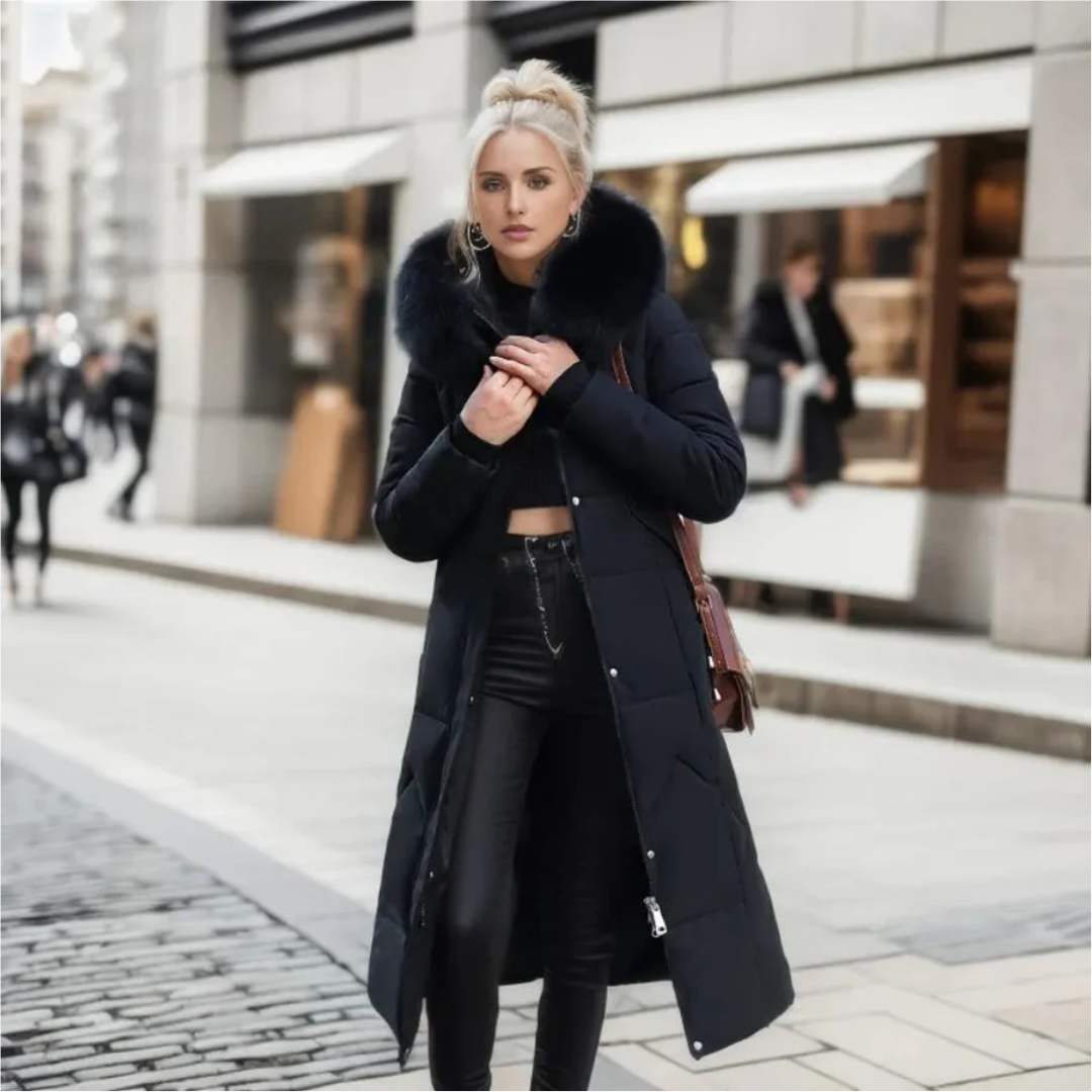 R&B | Damen Winter Parka Jacke - Lange
