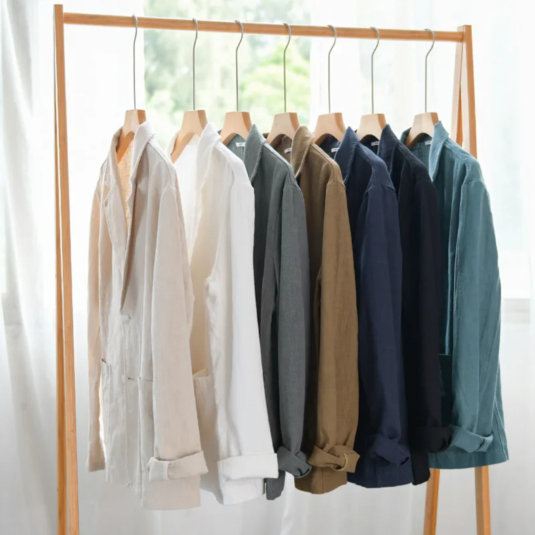 R&B | Wesentliche Leinenjacke