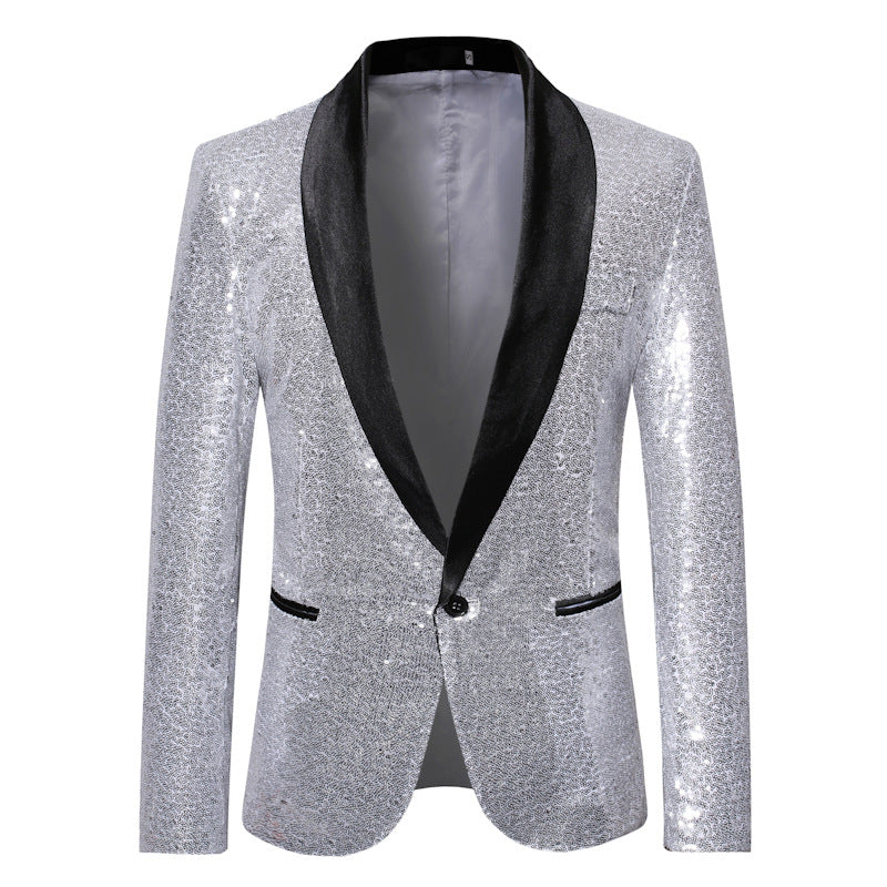 R&B | Stilvoller Pailletten-Blazer für Herren