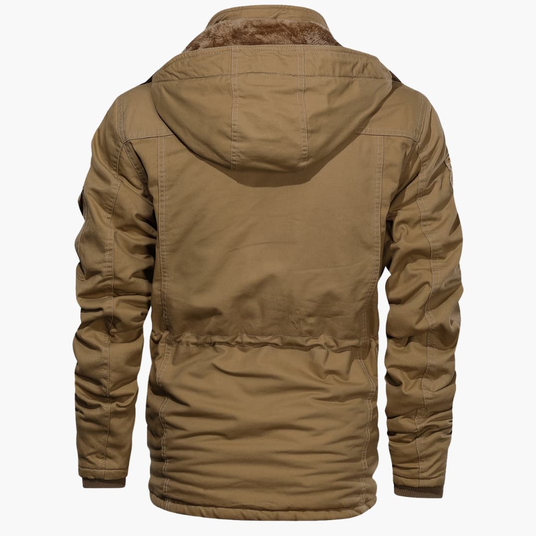 R&B | Warme Fleecejacke mit Taschen für Herren